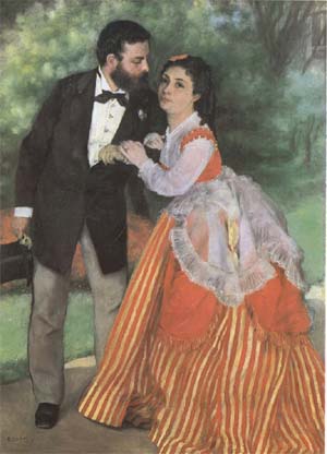 Pierre-Auguste Renoir The Painter Sisley and his Wife (mk09)